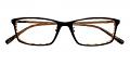 Marina Cheap Eyeglasses Black Orange
