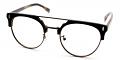 Evan Discount Eyeglasses Black Brown