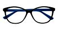 Jamestown Cheap Eyeglasses Black Blue 