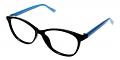 Jamestown Discount Eyeglasses Black Blue 