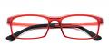 Julian Discount Kids Eyeglasses Red