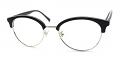 Elena Discount Eyeglasses Black