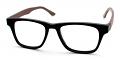 Nathan Discount Eyeglasses Black Brown 