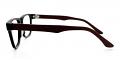 Nathan Prescription Eyeglasses Black Brown 