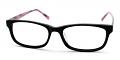 Grace Discount Eyeglasses Black Purple 