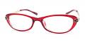 Peyton Prescription Eyeglasses Red