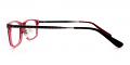 Joshua Discount Eyeglasses Black Red