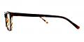 Alhambra Prescription Eyeglasses Black Demi 