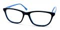 Harper Discount Eyeglasses Black Blue 