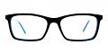 Tiburon Cheap Eyeglasses Black Blue 