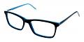 Tiburon Discount Eyeglasses Black Blue 