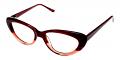 Upland Discount Eyeglasses Brown Red 