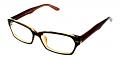 Shafter Discount Eyeglasses Brown 