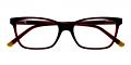 Paradise Eyeglasses Black Red