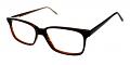 Benicia Prescription Eyeglasses Brown Black 