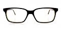 Benicia Prescription Eyeglasses Yellow Black
