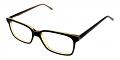 Benicia Fashion Eyeglasses Yellow Black