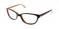 Quincy Discount Eyeglasses Brown Orange 