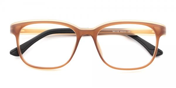 Miles Kids Rx Glasses Brown