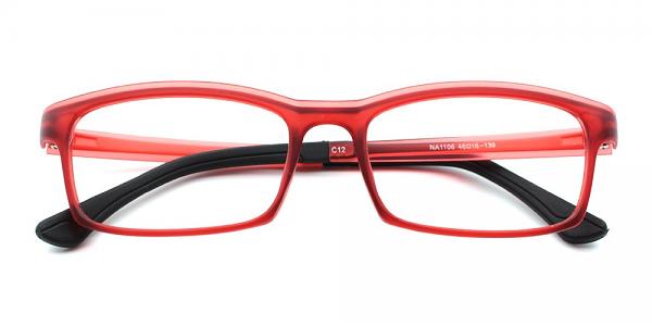 Julian Kids Eyeglasses Red