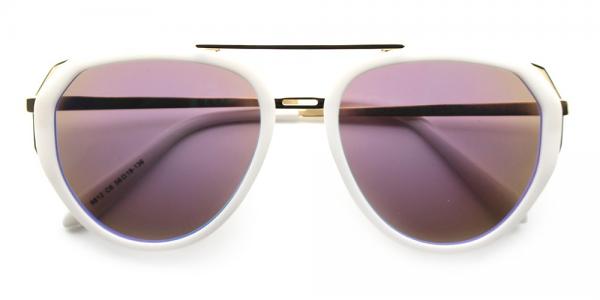Ava Rx Sunglasses White