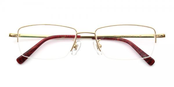 Jackson Eyeglasses Gold