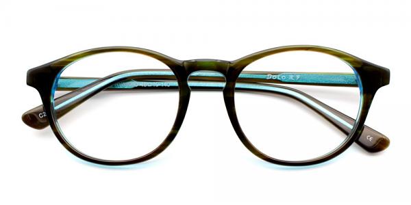 Ellie Eyeglasses Green Blue