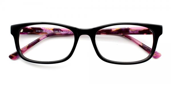 Grace Eyeglasses Black Purple