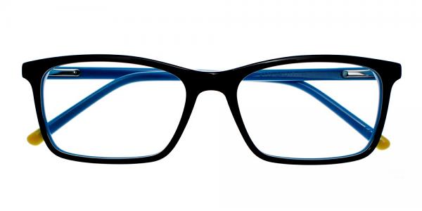 Tiburon Eyeglasses Black Blue