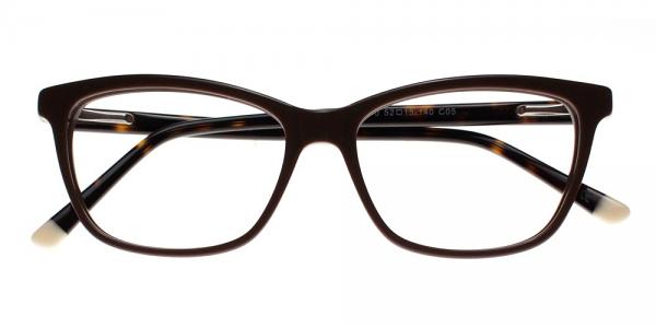 Atwater Eyeglasses Gray Brown