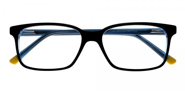 Benicia Eyeglasses Blue Black