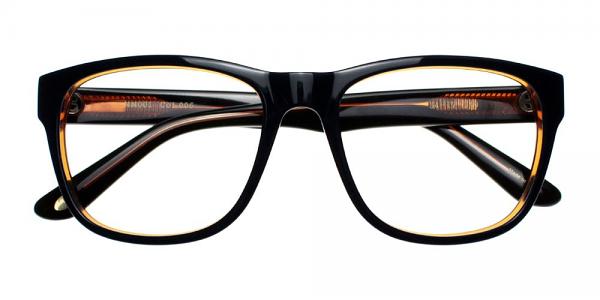 Lancaster Eyeglasses Blue Brown