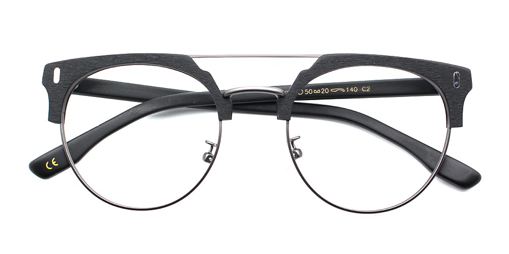 Evan Eyeglasses Black