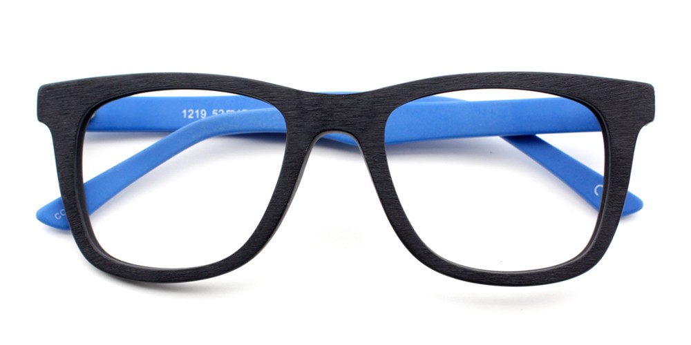 Nathan Eyeglasses Black Blue