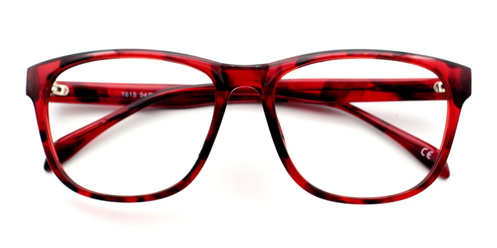 Nora Eyeglasses Red Demi