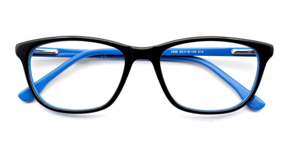 Harper Eyeglasses Black Blue