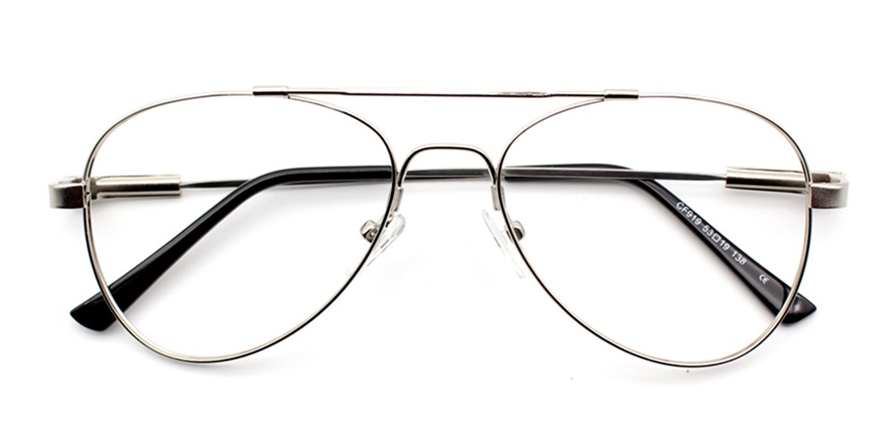 Ismael Eyeglasses Silver