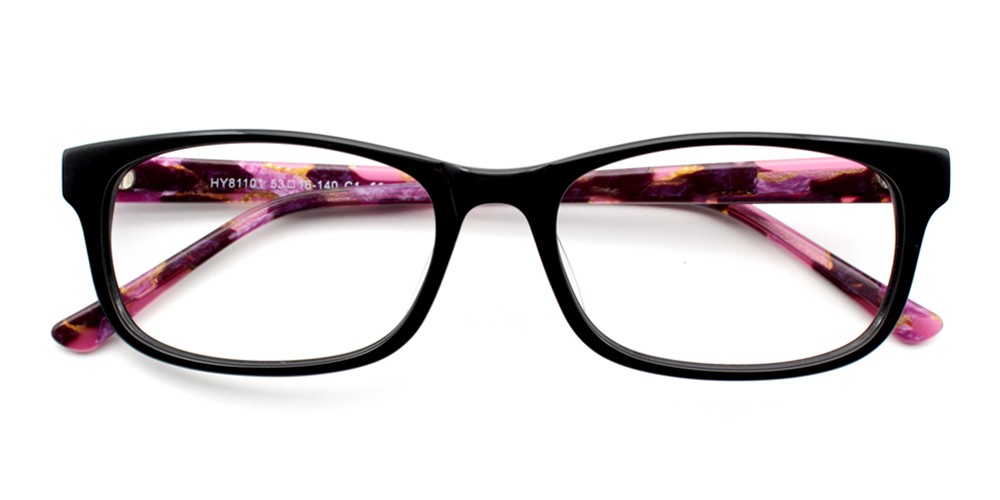 Grace Eyeglasses Black Purple