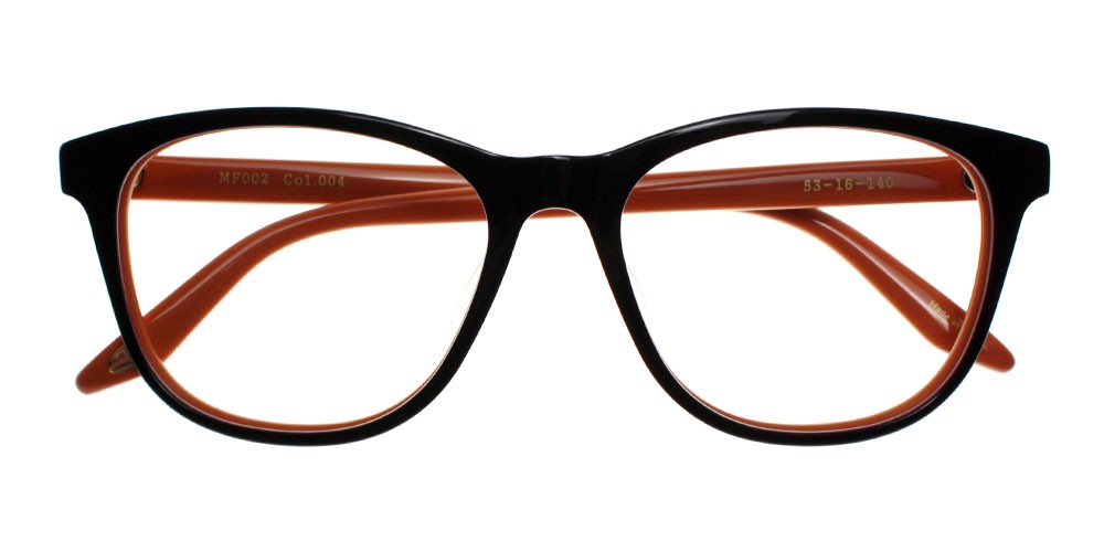 Pacoima Eyeglasses Brown Orange