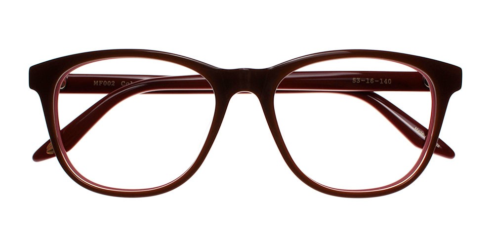 Pacoima Eyeglasses Brown Red
