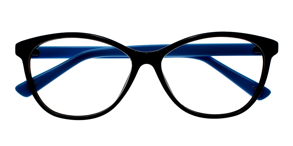 Jamestown Eyeglasses Black Blue