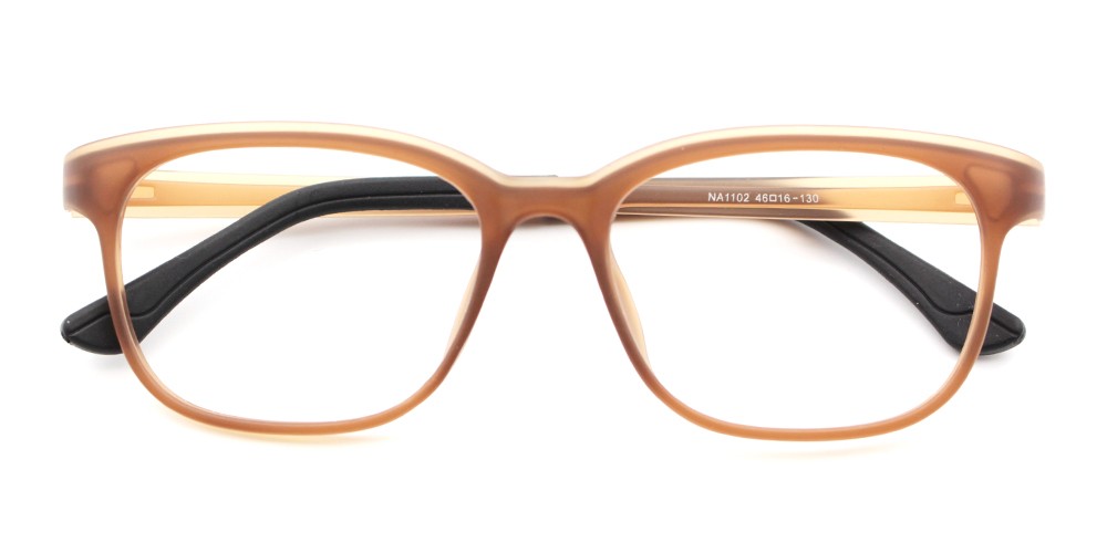 Miles Kids Rx Glasses Brown