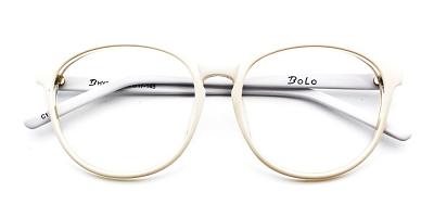 Kaitlyn Eyeglasses White