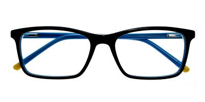 Tiburon Eyeglasses Black Blue