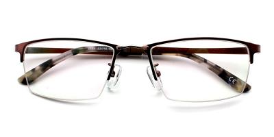 Walid Eyeglasses Brown